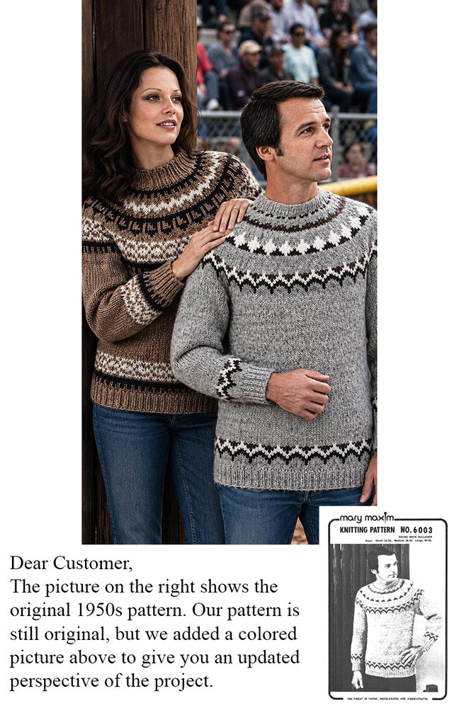 Round Neck Pullover Pattern