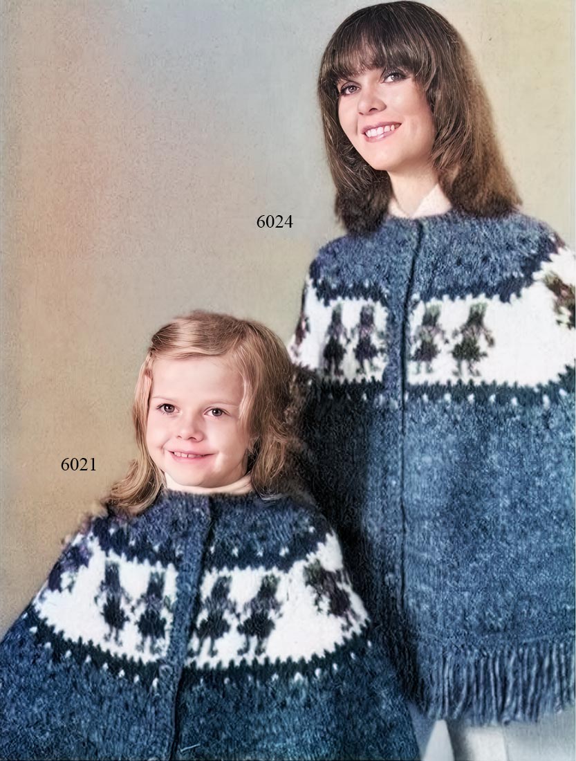 Ladies' Poncho Pattern