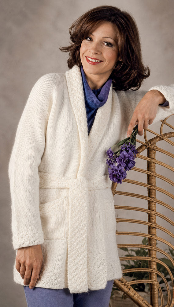 Patron de veste ceinturée pour femme