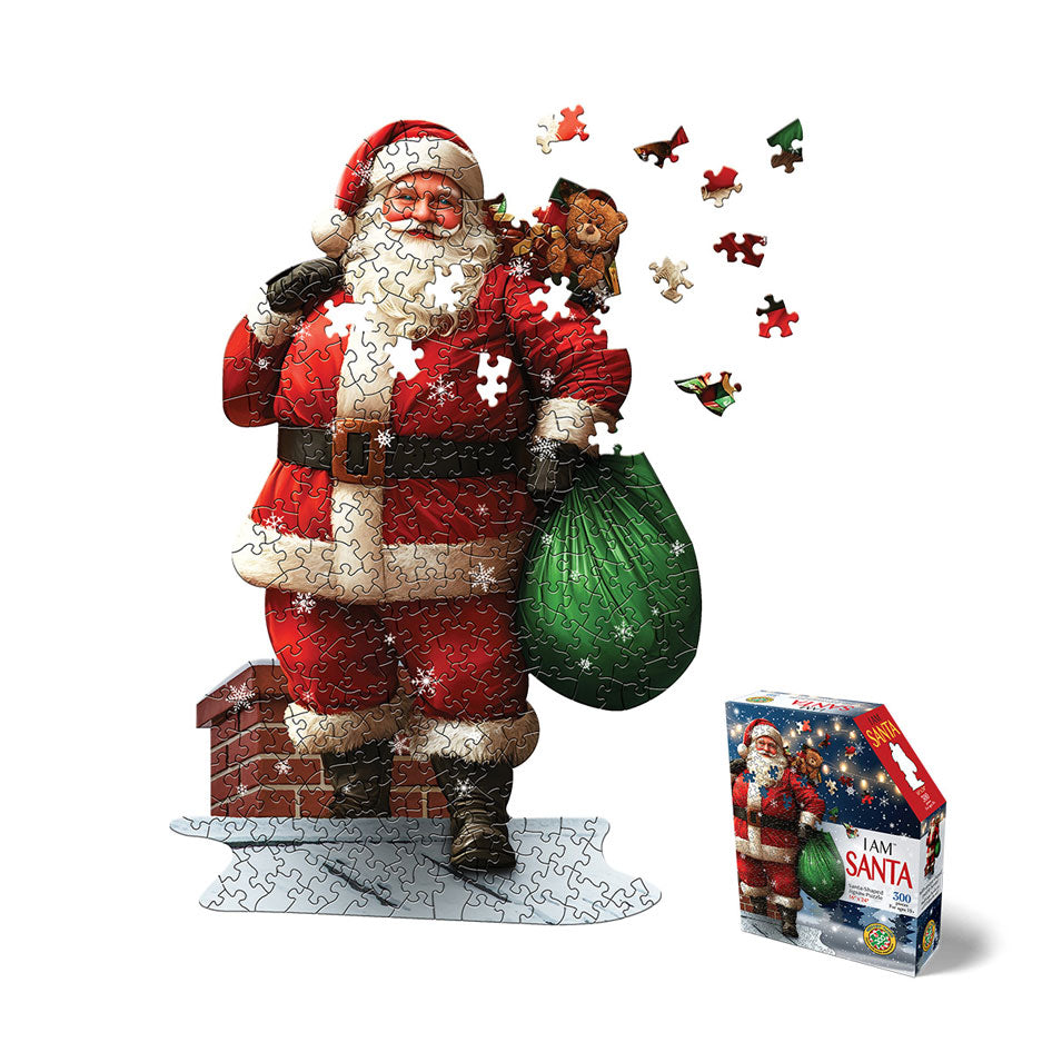 I Am Santa Shaped Jigsaw Puzzle