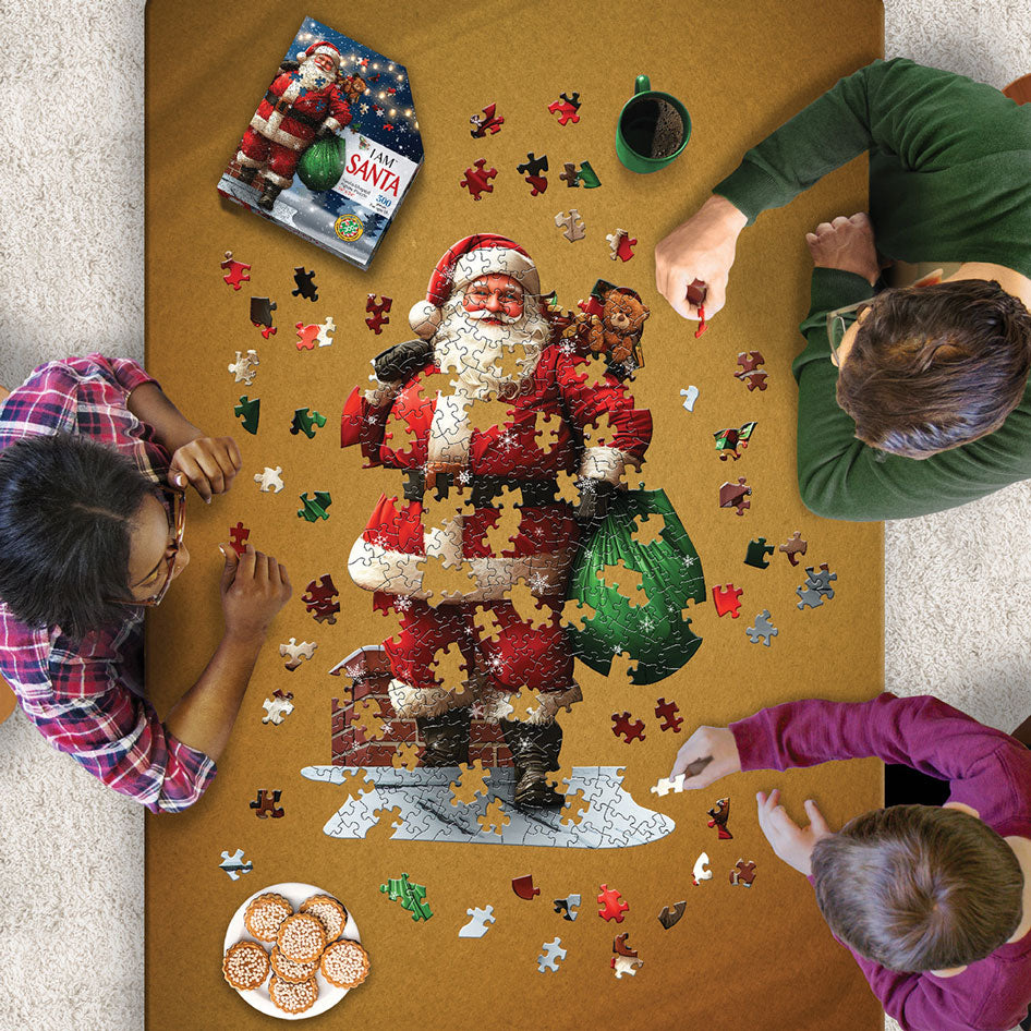 I Am Santa Shaped Jigsaw Puzzle