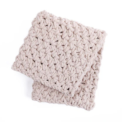 Free Massive Moss Stitch Crochet Blanket Pattern
