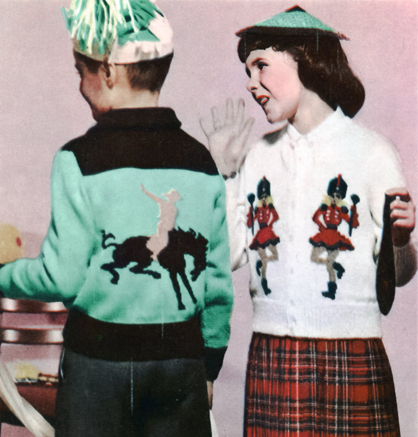 Patrón de cárdigan Majorettes