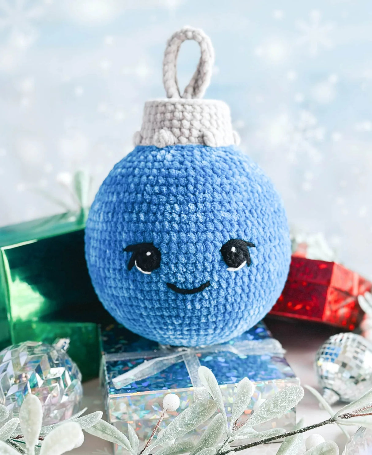 Free Winter Wishes Ornament Pattern
