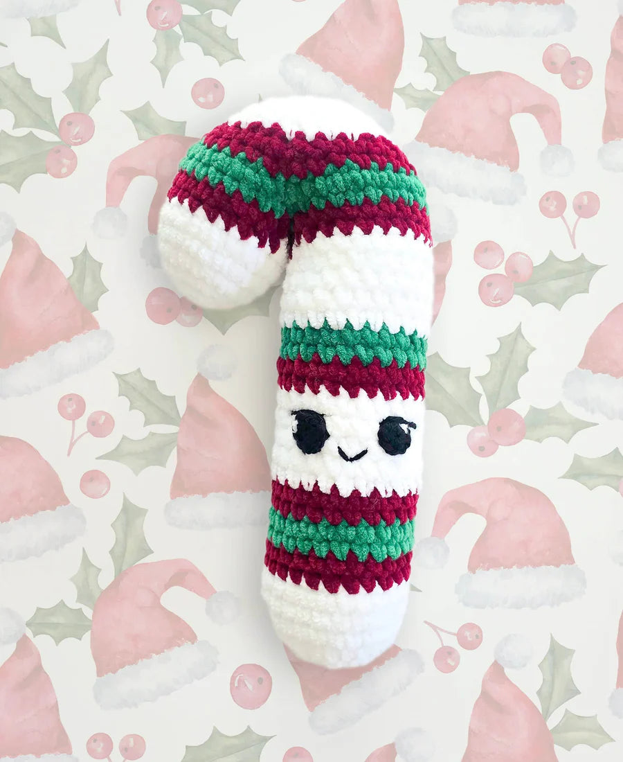 Free Candace the Candy Cane Pattern – Mary Maxim