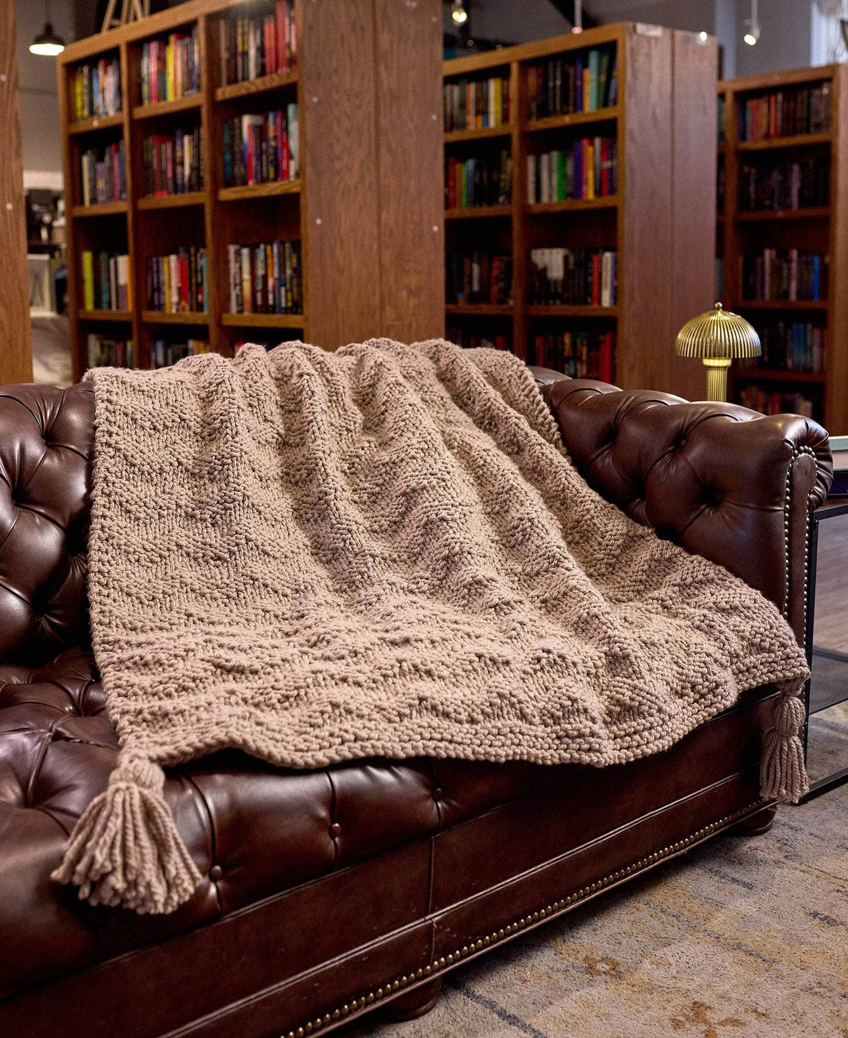 Free Sable Waves Blanket Pattern