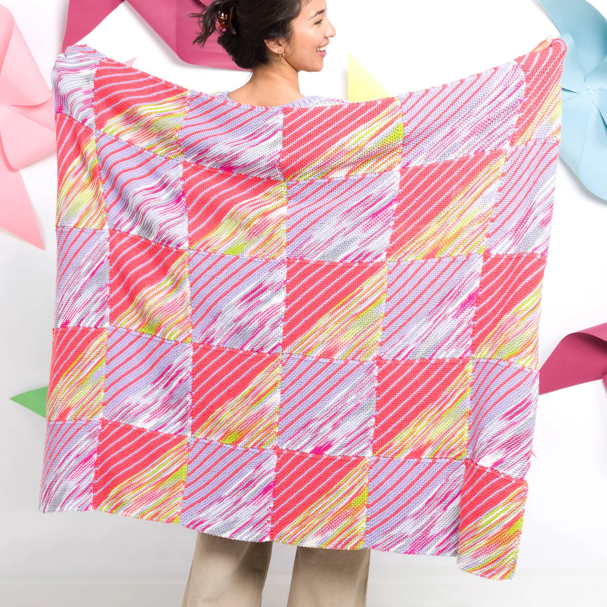 Free Lazy Day Knit Blanket Pattern