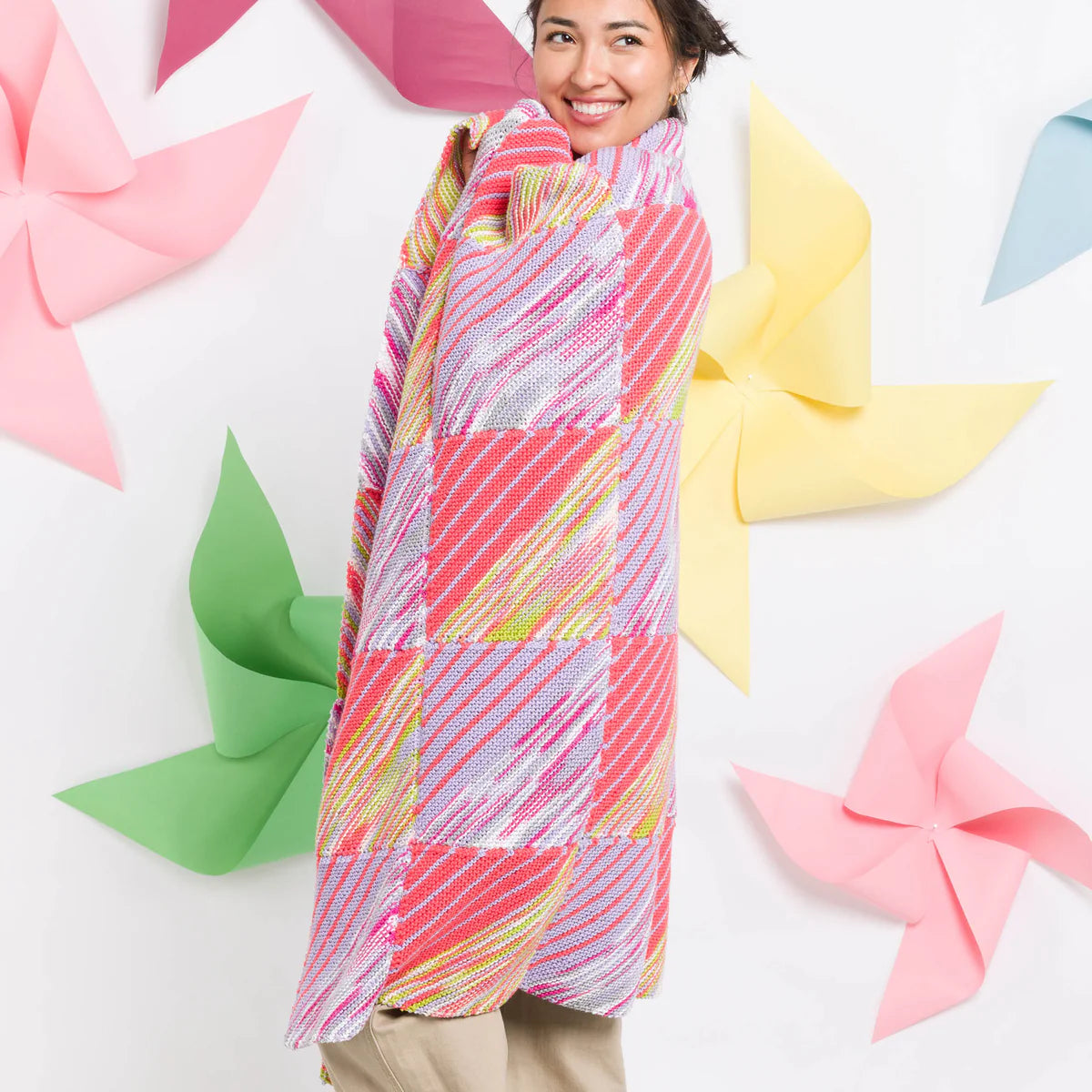 Free Lazy Day Knit Blanket Pattern