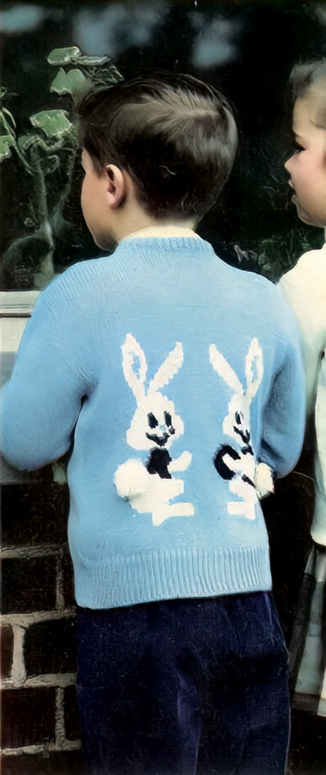 Peter Cottontail Cardigan Pattern
