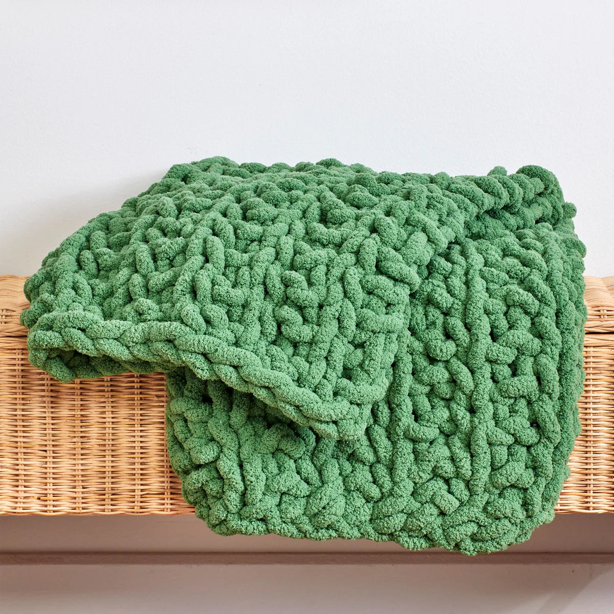 Free Bernat Cozy Cottage Broken Rib Knit Blanket Pattern