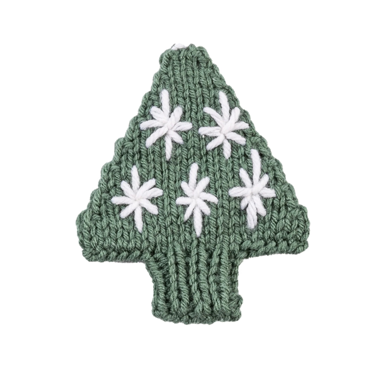 Free Caron Knit Tree Ornaments Pattern