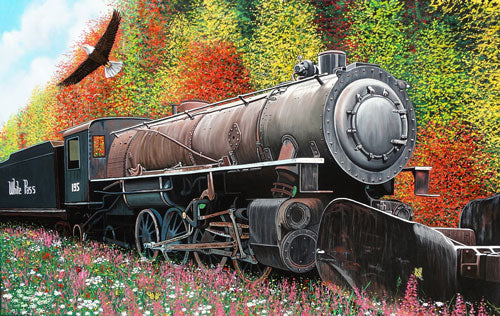 Skagway Locomotive Jigsaw Puzzle