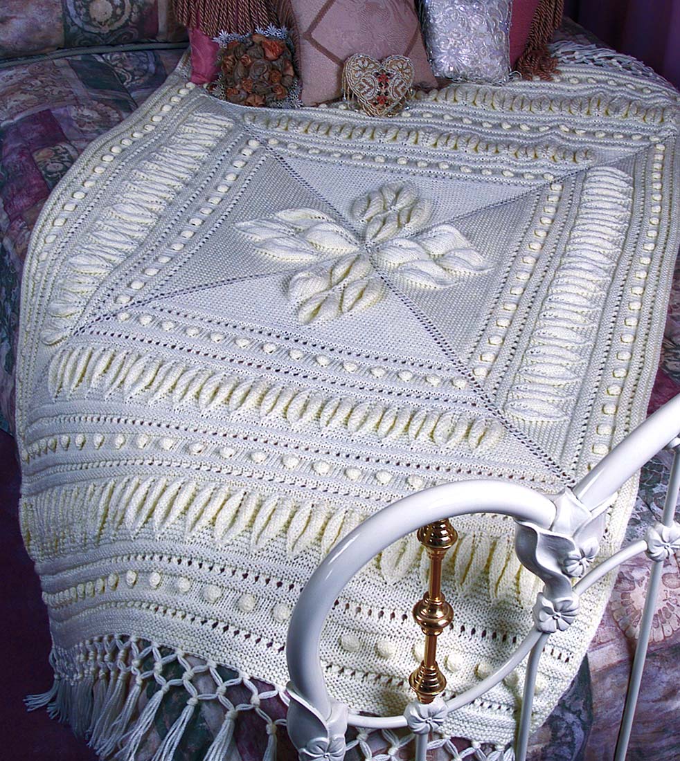 Free Simply Soft Afghan Knit Pattern