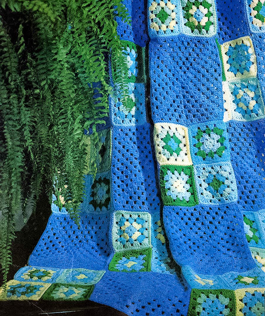 Modèle afghan de grand-mère coloniale