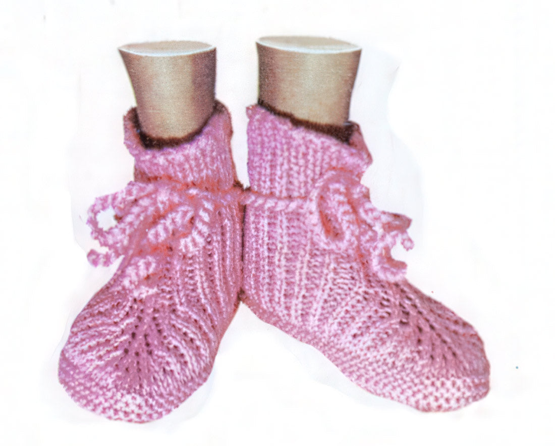 Slippers Boots Pattern
