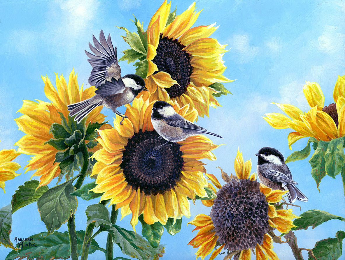 Chickadees Jigsaw Puzzle