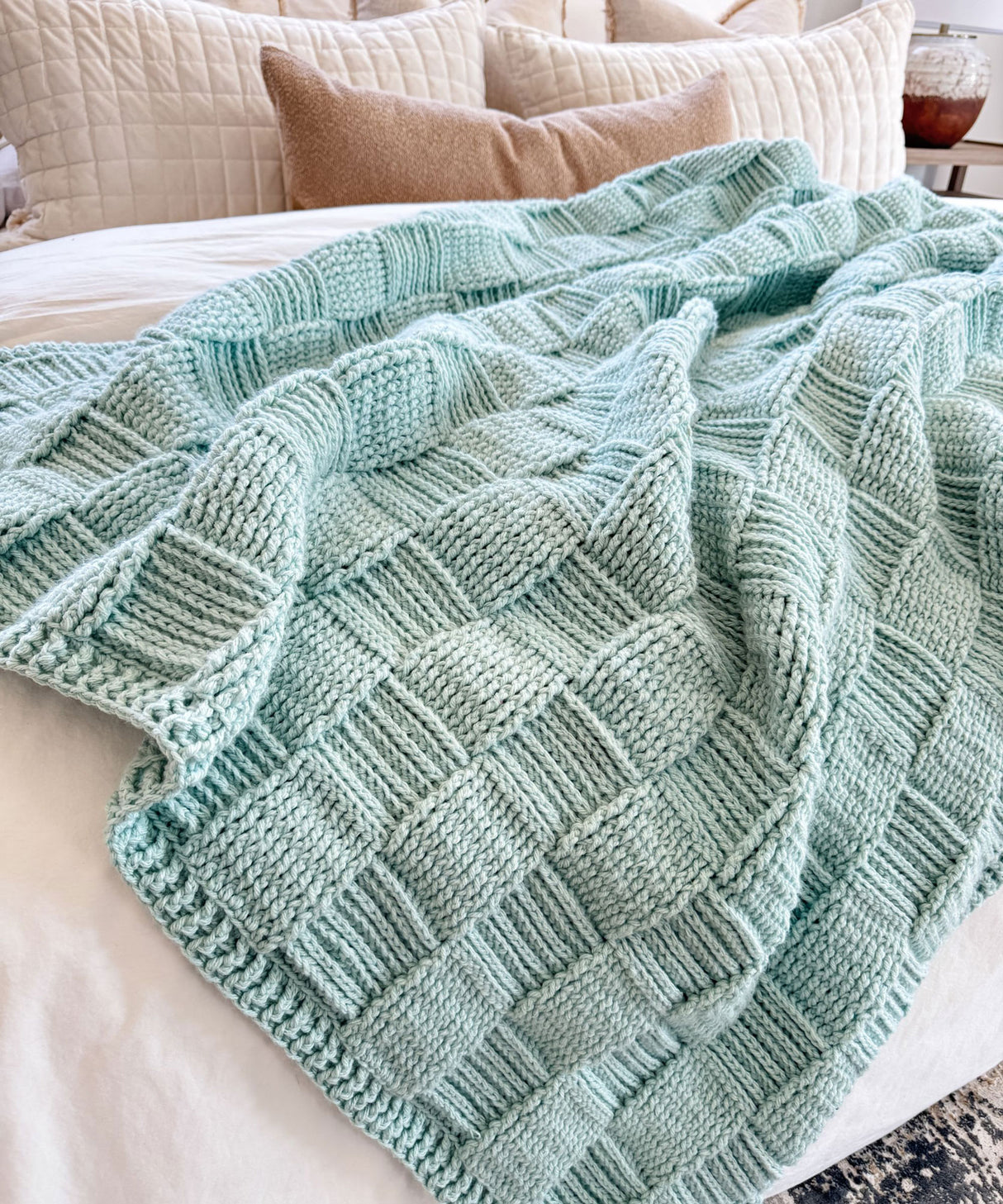 Seabreeze Basket Weave Blanket