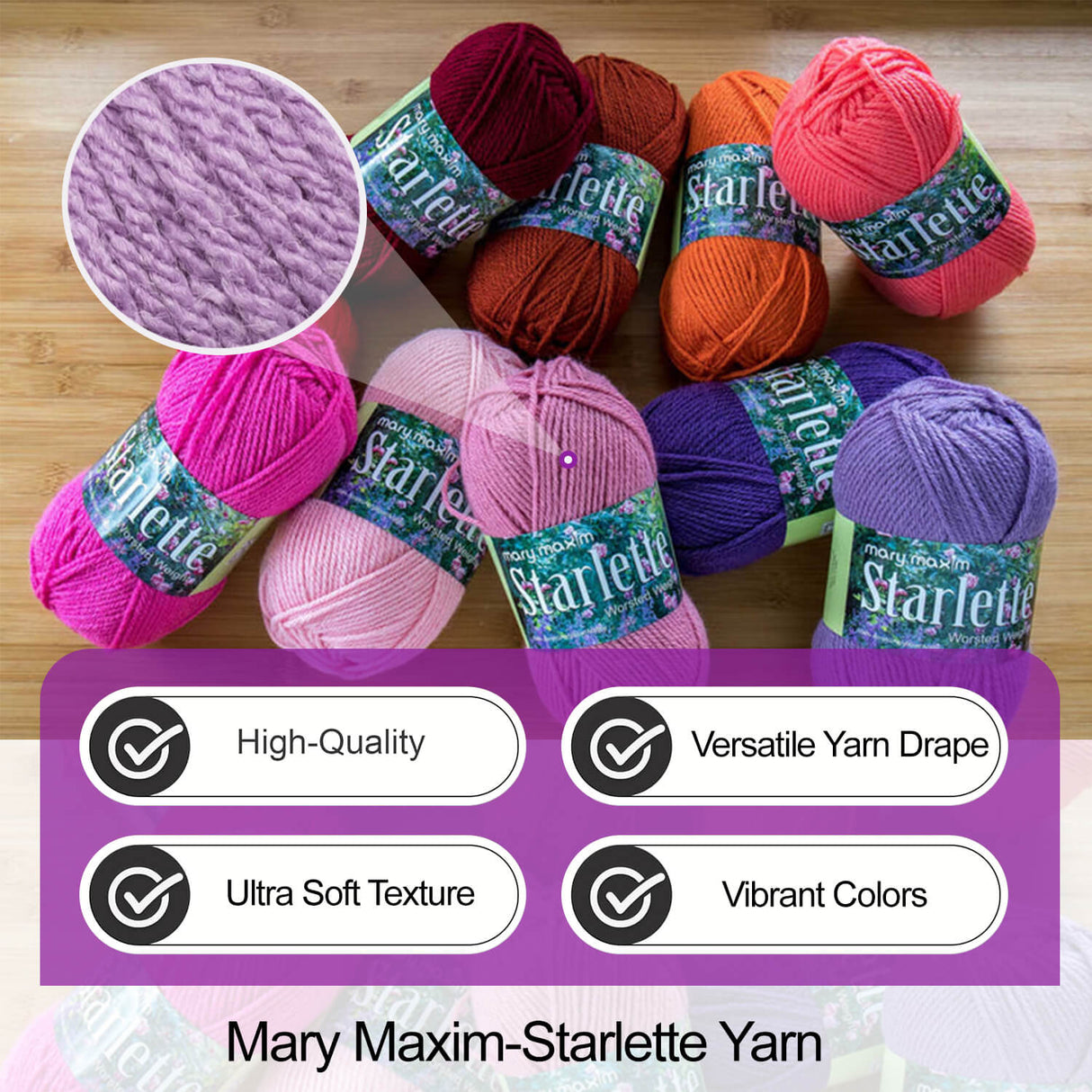 Mary Maxim Starlette Yarn