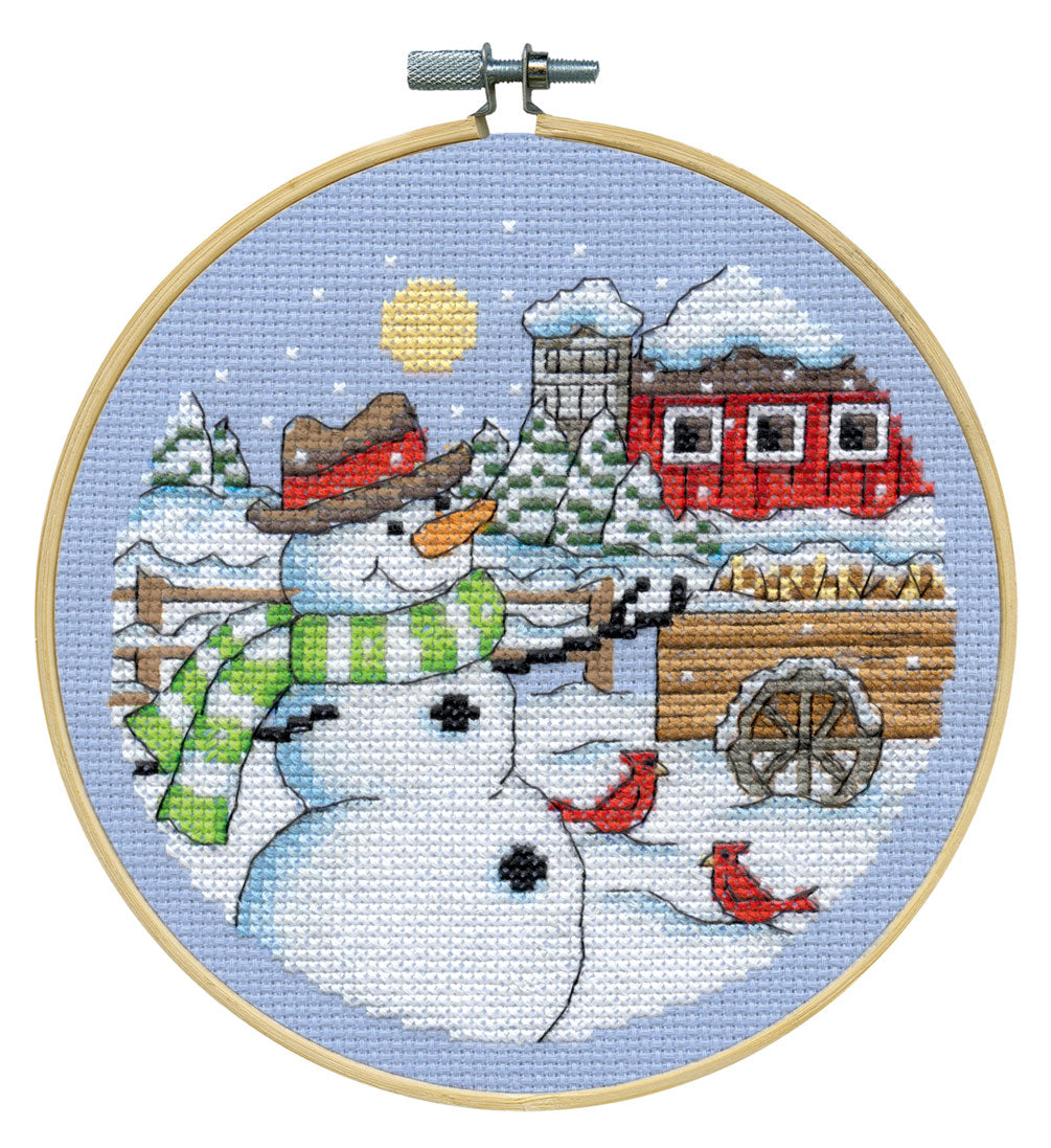 Winter Cross Stitch Kit