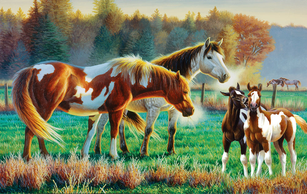 Pasture Family Jigsaw Puzzle