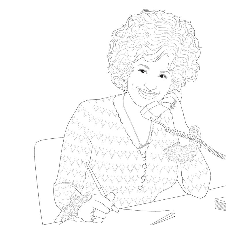 Be a Diamond Unofficial Dolly Parton Coloring Book