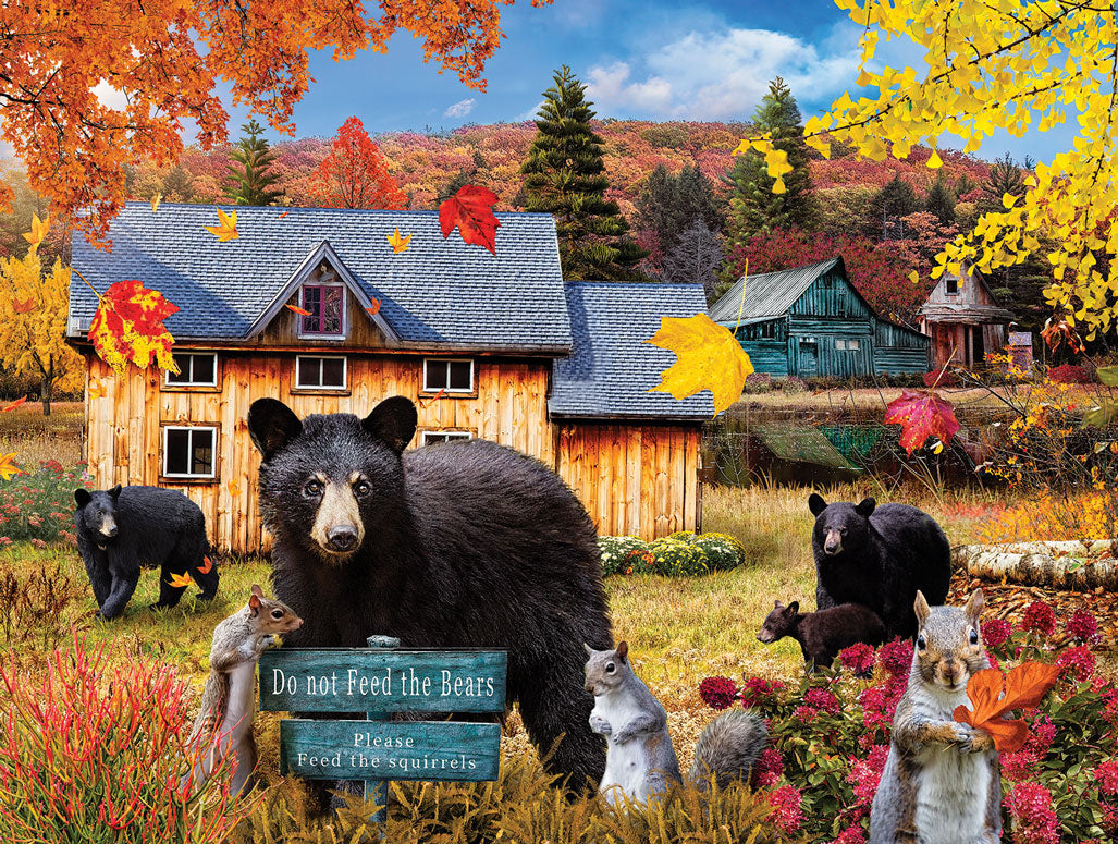 Don't Feed the Bears Jigsaw Puzzle