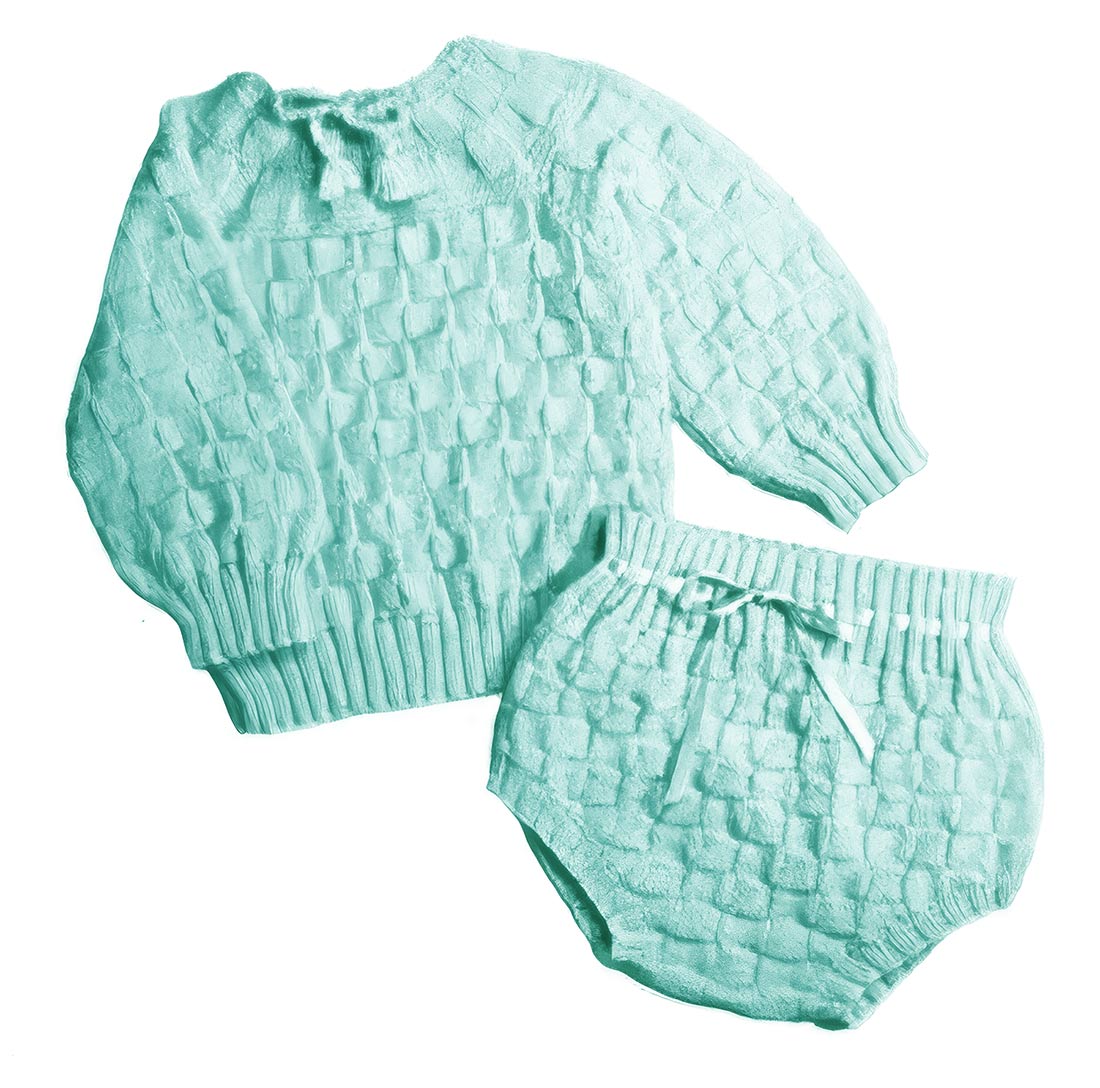 Patrón de jersey y empapadores