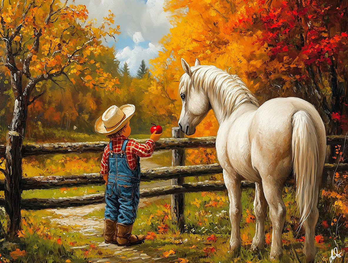 Offering a Treat Jigsaw Puzzle