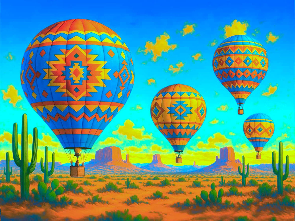 Colorful Ride Jigsaw Puzzle