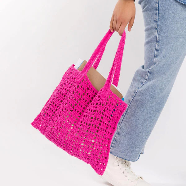 Free Lily Fresh Mesh Crochet Tote Bag Pattern