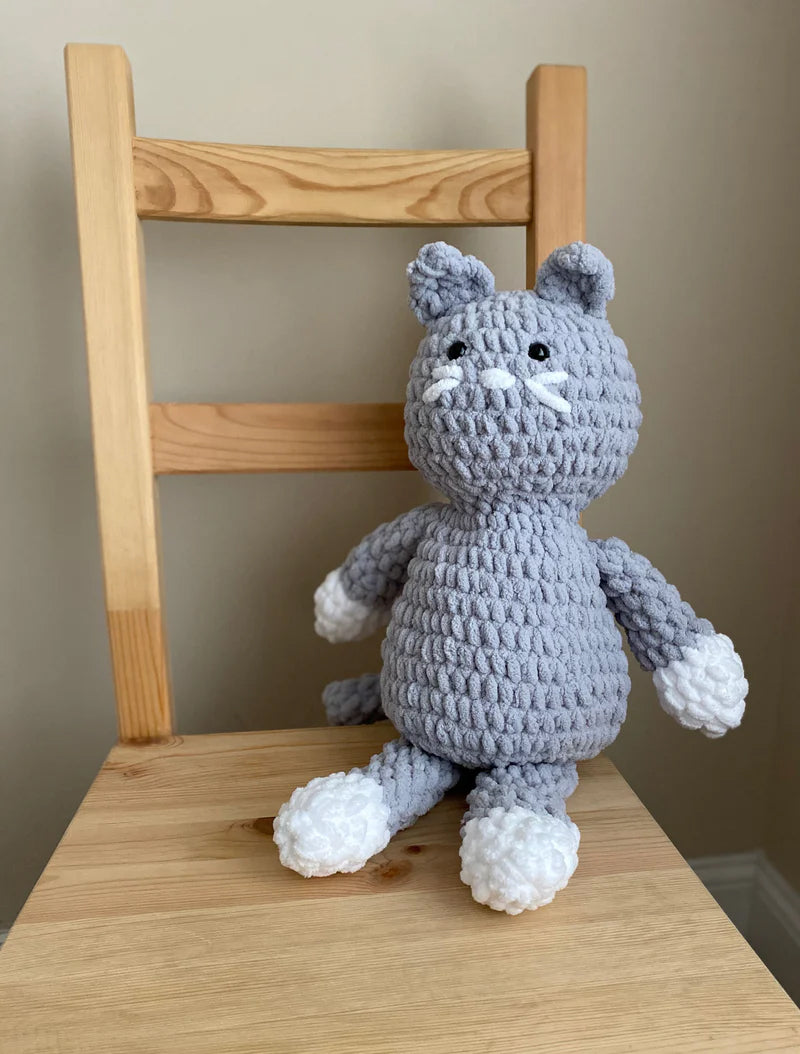 Free Pillow Cat (Crochet) Version 2 Pattern