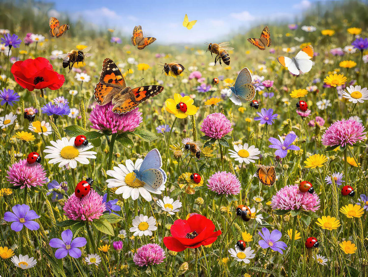 Wildflower Meadow Jigsaw Puzzle
