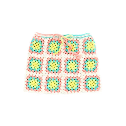 Free Granny Goes Mod Crochet Skirt Pattern