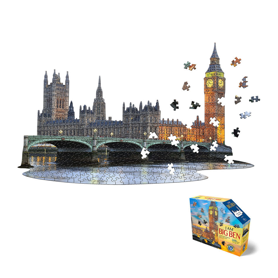 I Am Big Ben Shaped Jigsaw Puzzle