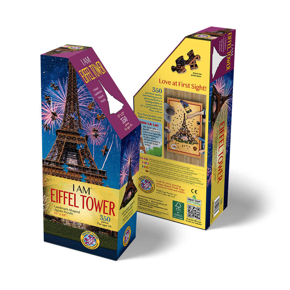 I Am Eiffel Tower Shaped Jigsaw Puzzle