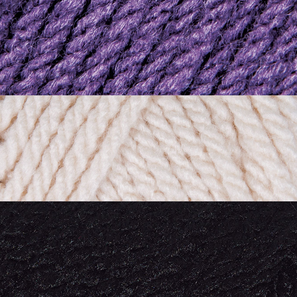 Chunky Plaid Crochet Blanket