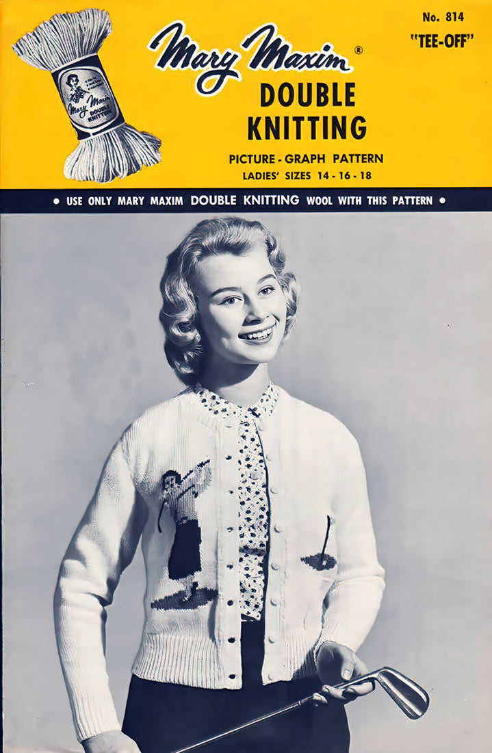 Modèle de cardigan pour dames Tee Off