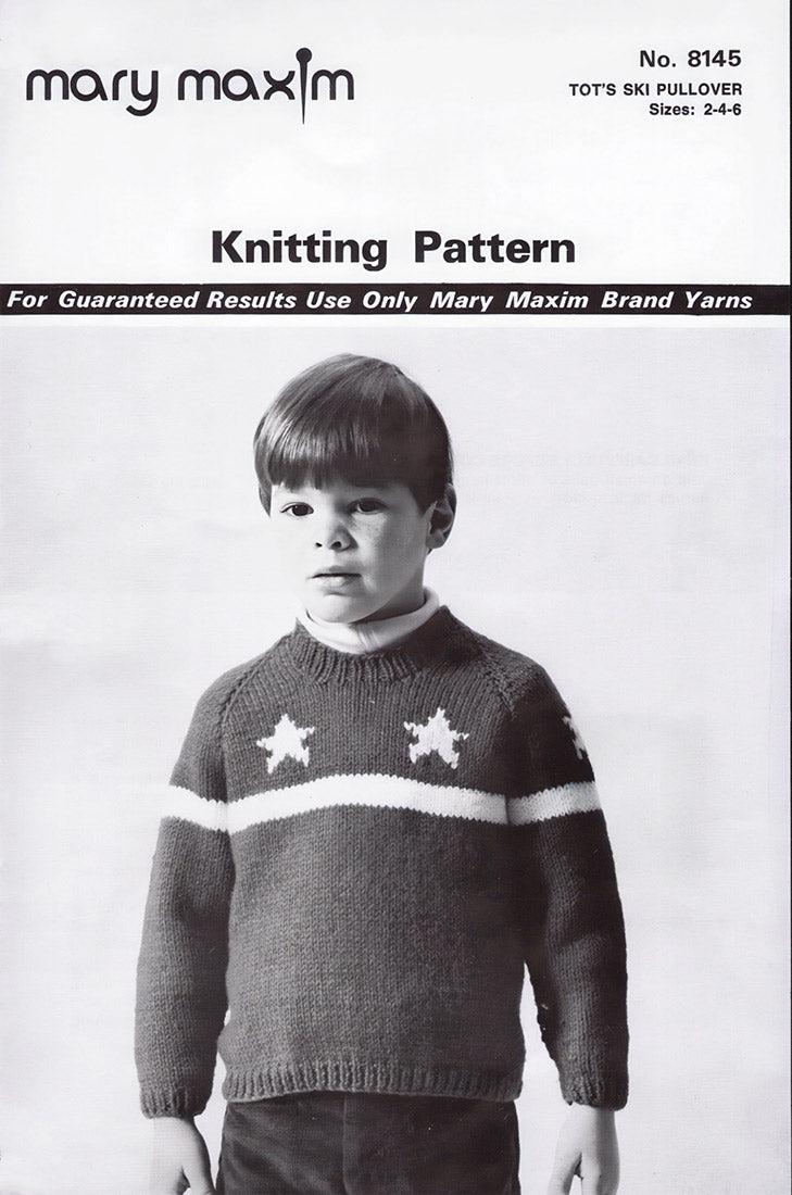 Tot's Patriotic Ski Pullover Pattern