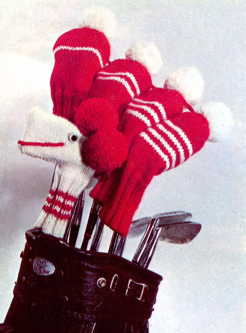 Golf Club Covers & Putter Pup Pattern