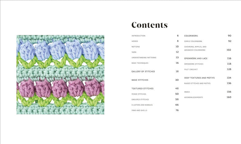 Crochet Stitches Step by Step Book