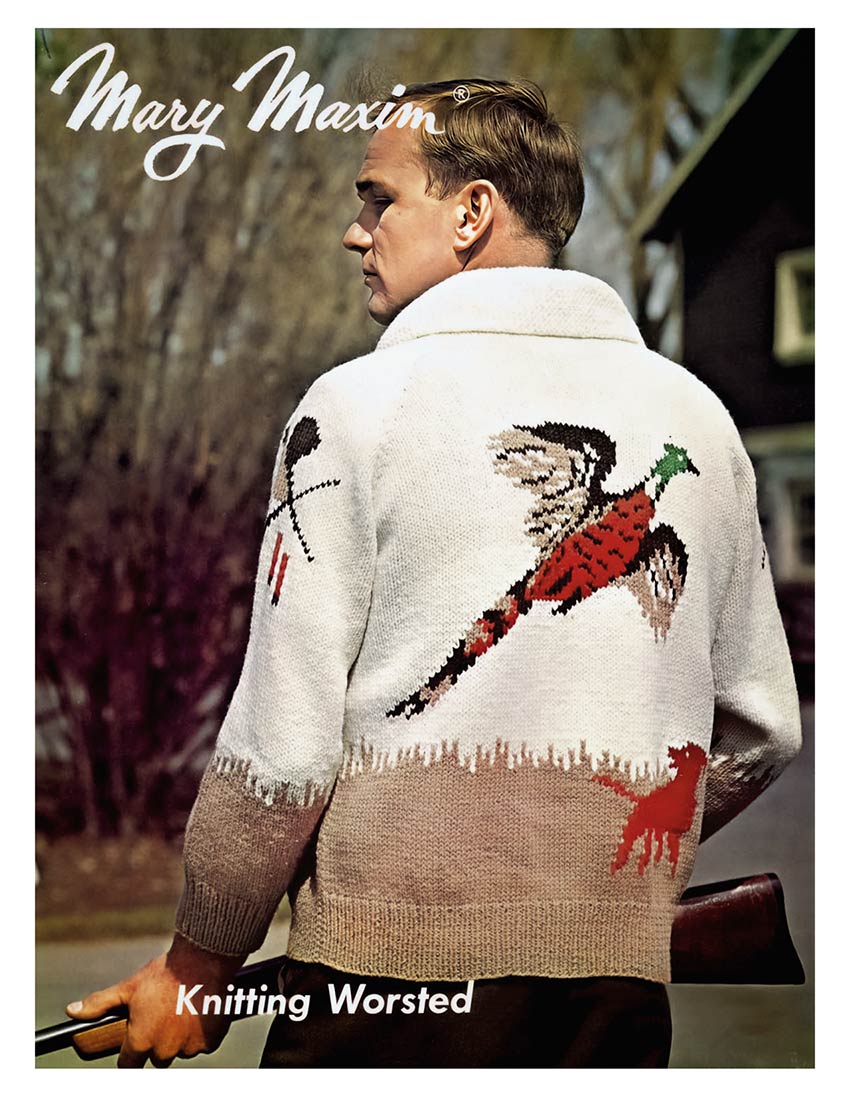 Ladies' or Youth Pheasant Cardigan Pattern