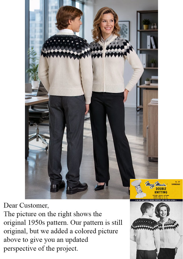 Sunnidale Zip-Up Cardigan Pattern