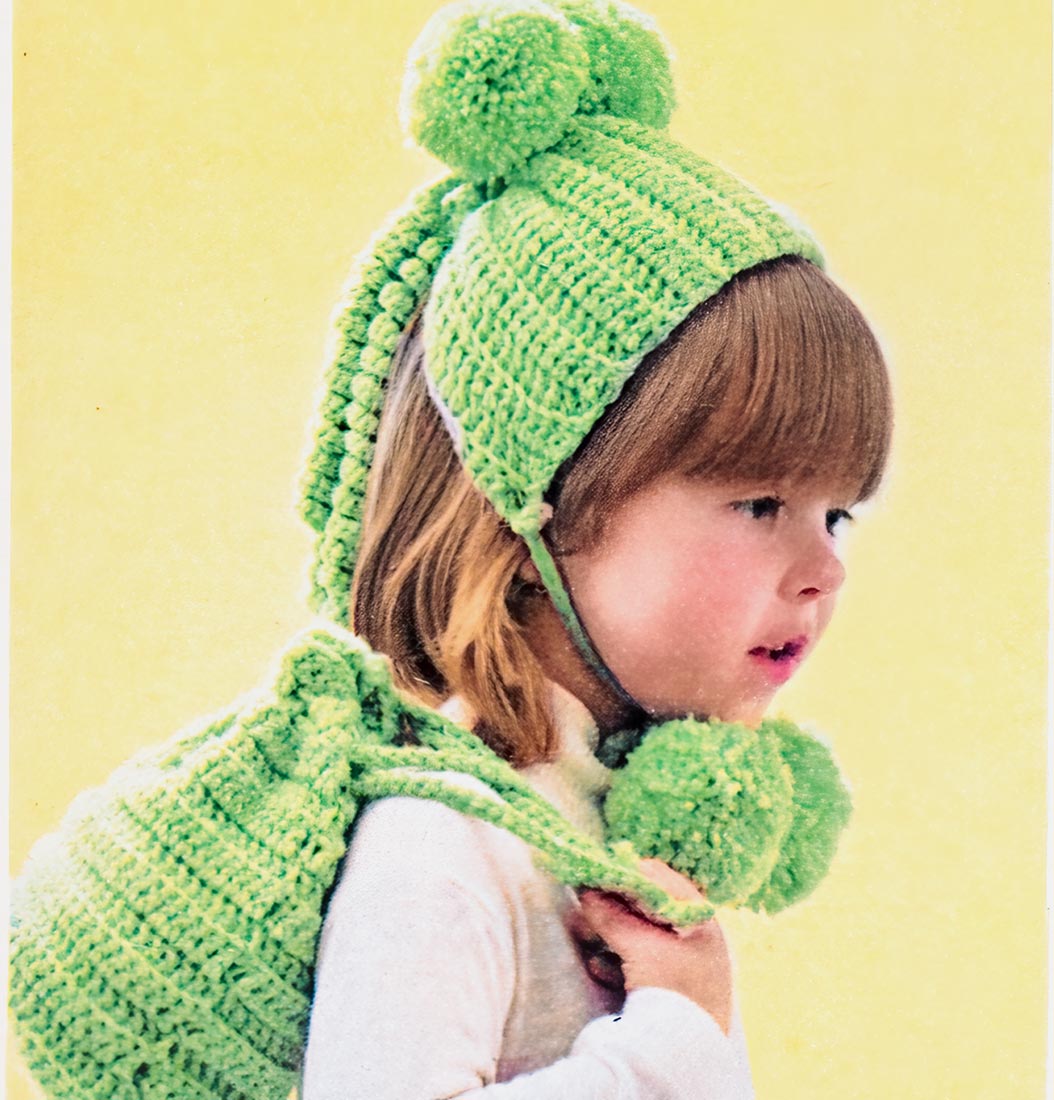 Cap with Curls & Purse Pattern