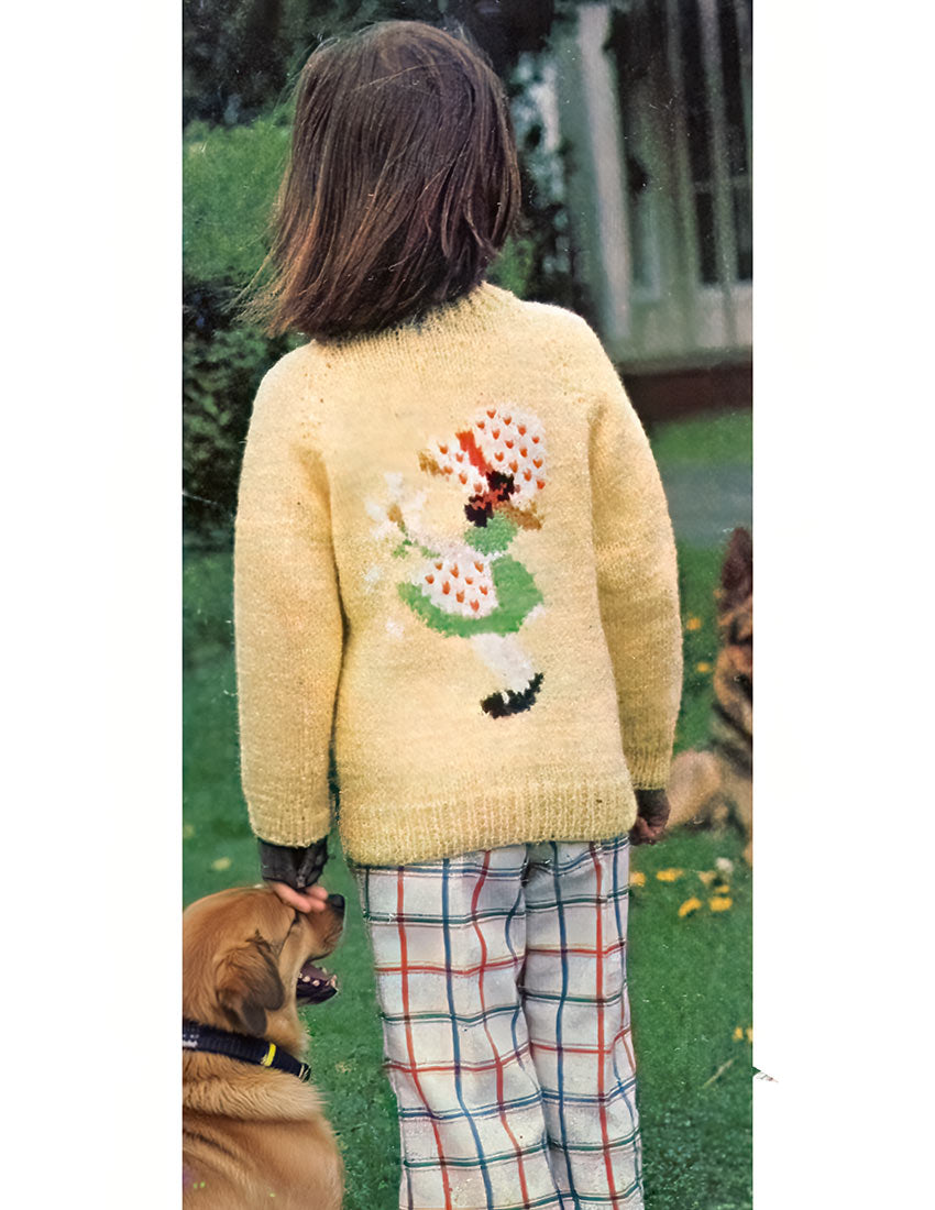 Modèle de cardigan Il m'aime