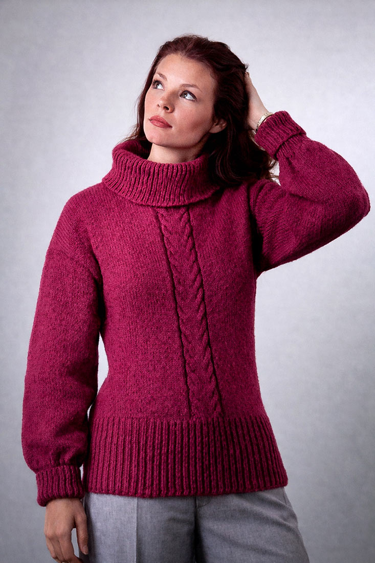 Turtleneck Pullover Pattern