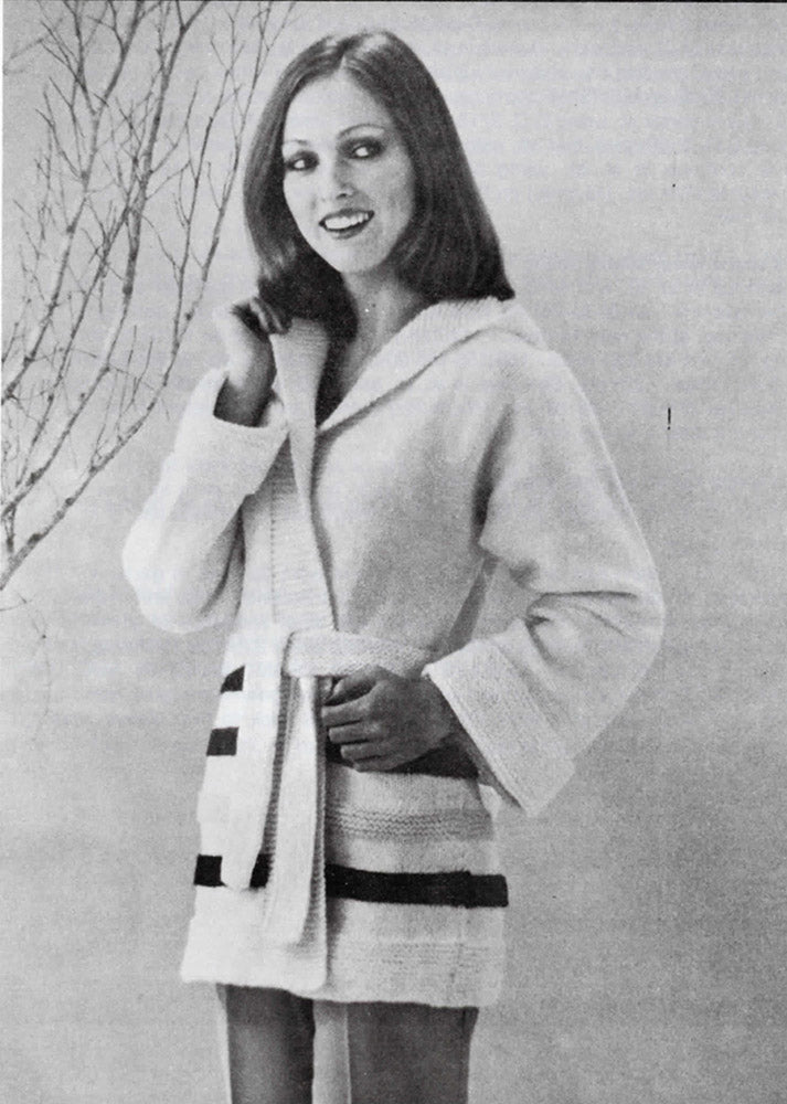 Ladies' Hooded Wrap Jacket Pattern