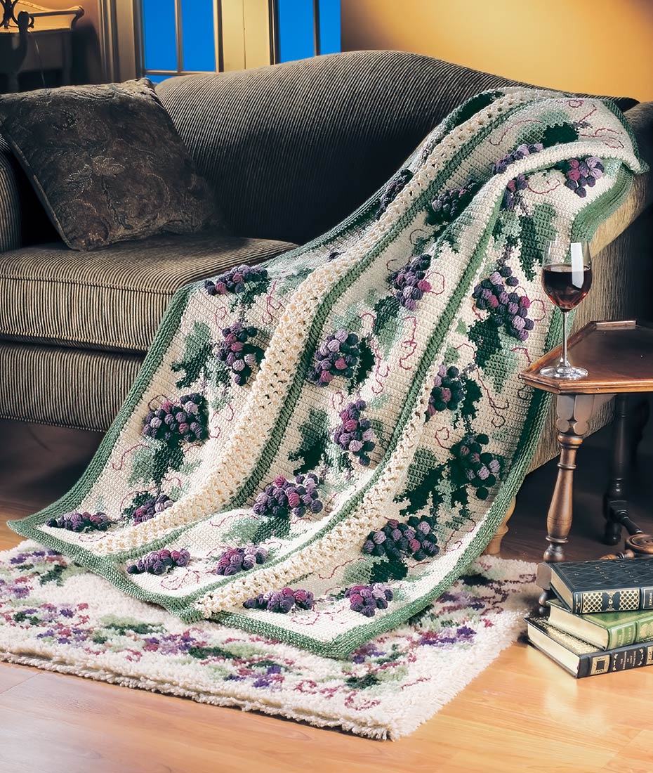 Patrón afgano de cosecha abundante