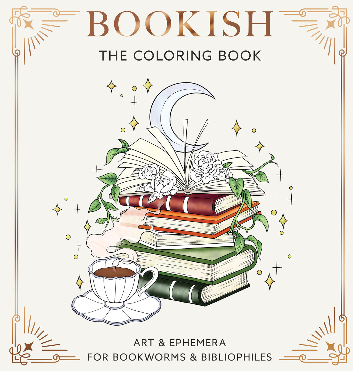 Bookish: The Coloring Book (Art & Ephemera for Bookworms and Bibliophiles)