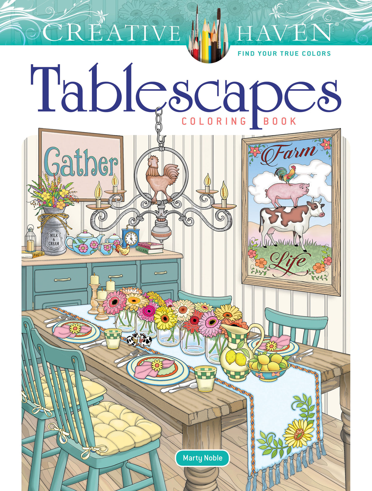 Tablescapes Coloring Book