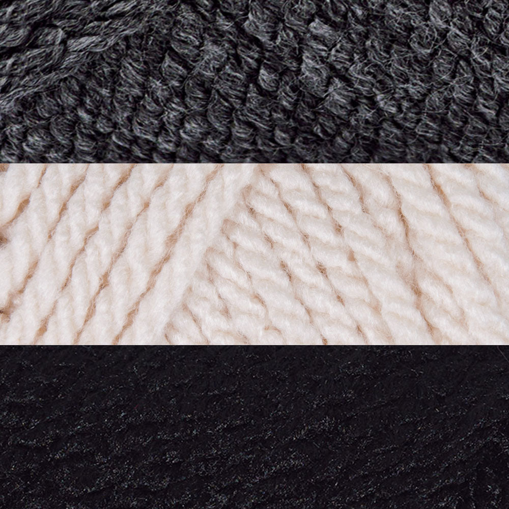 Chunky Plaid Crochet Blanket